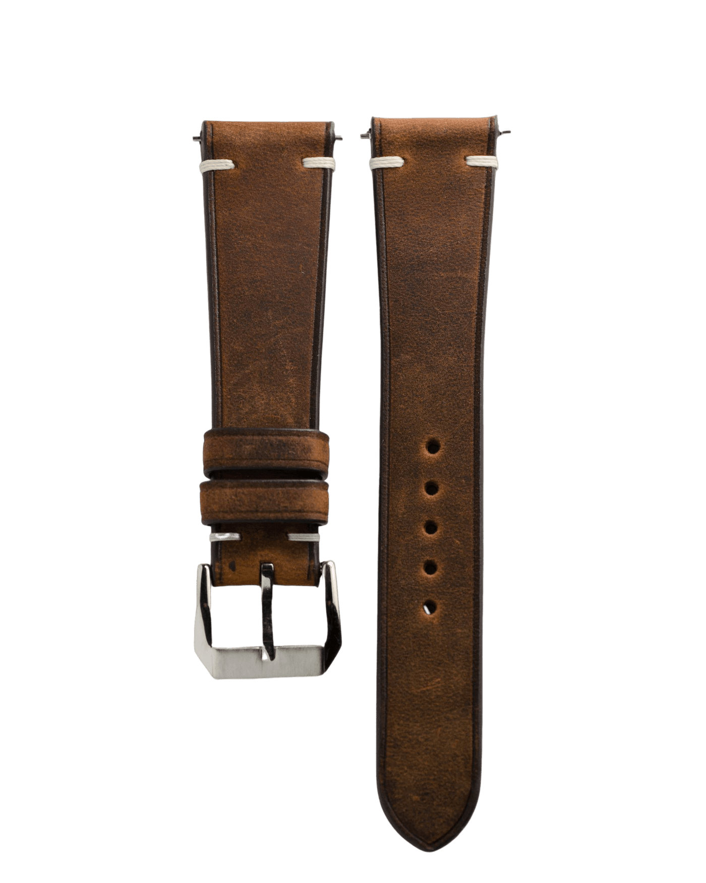 Crazy Horse Coffee Watch Band - Leather Merchant