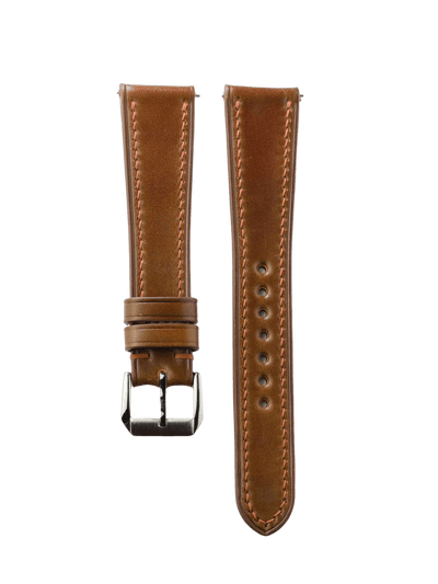 Brillante Brown Watch Band - Leather Merchant