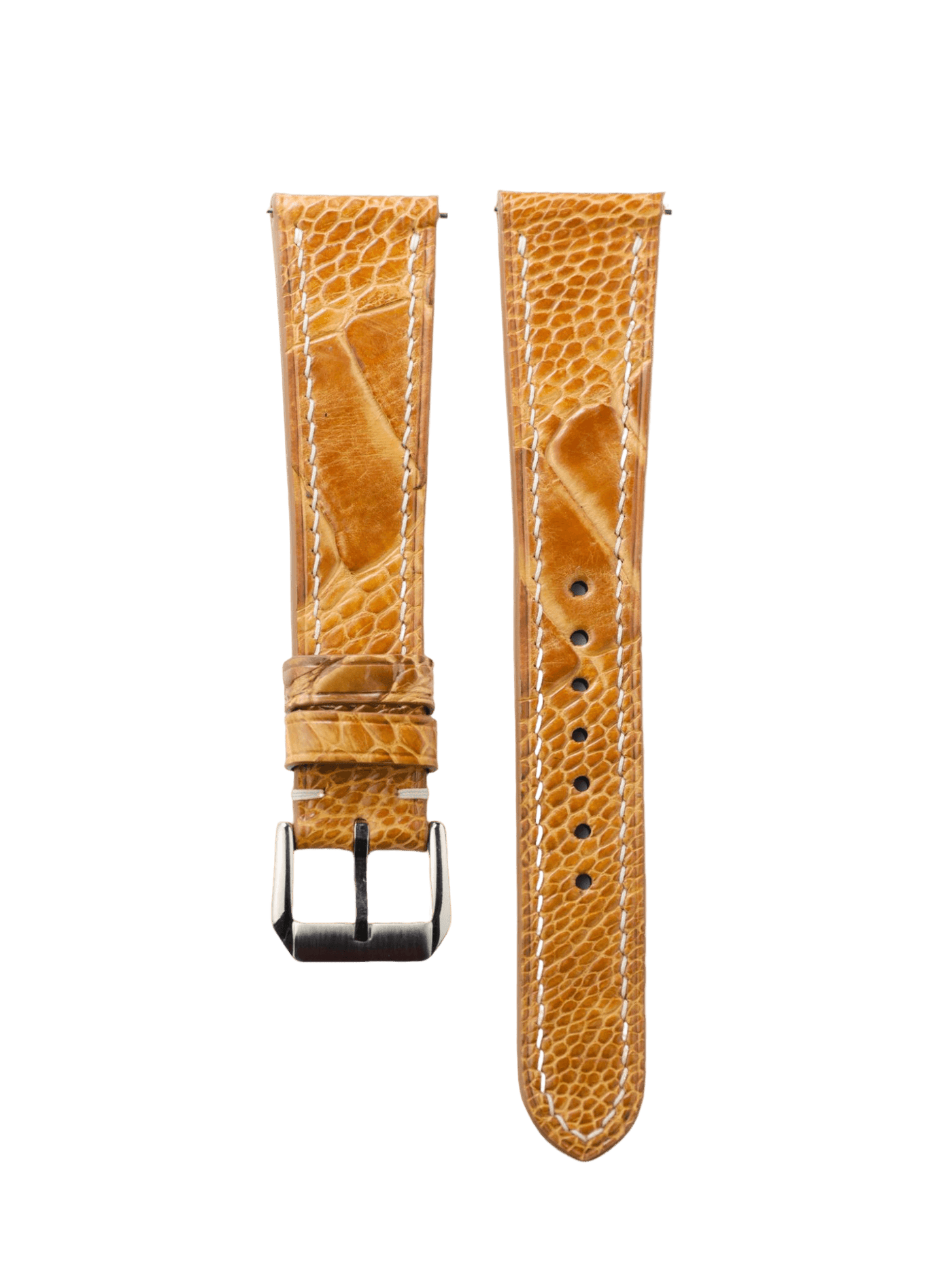 Fast Bird Light Brown Watch Band - Leather Merchant