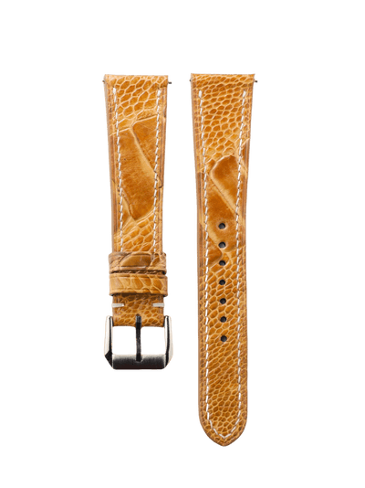 Fast Bird Light Brown Watch Band - Leather Merchant