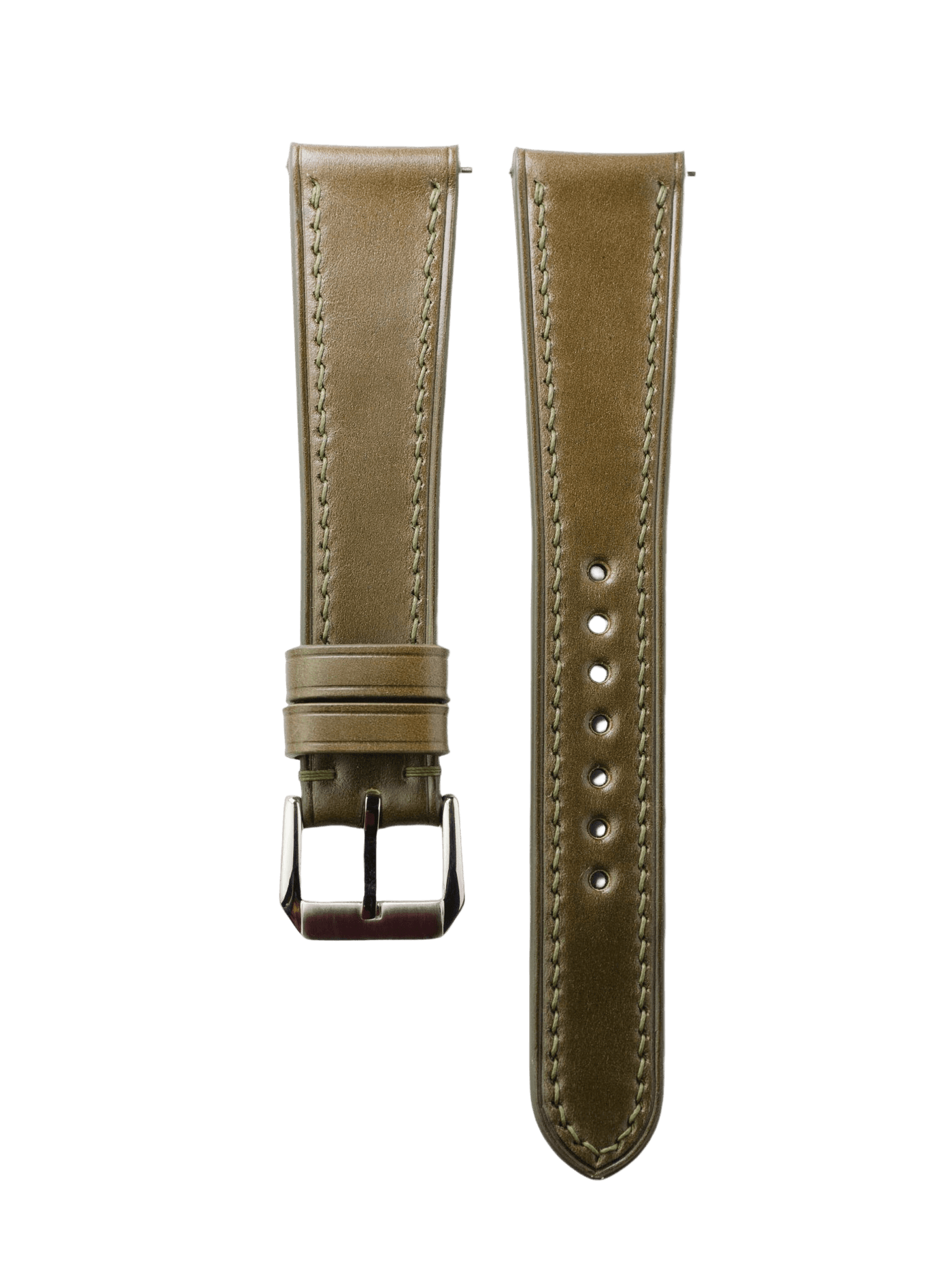 Brillante Green Watch Band - Leather Merchant