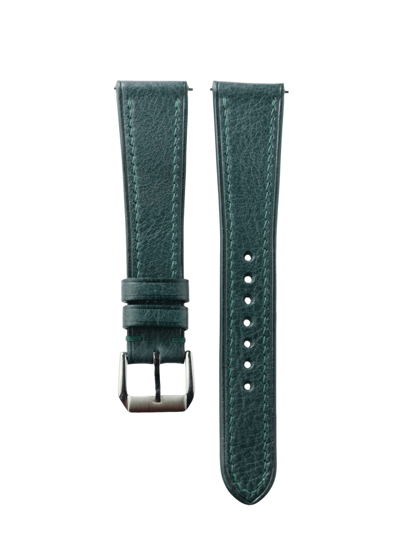 Vitello  Green Watch Band - Leather Merchant 