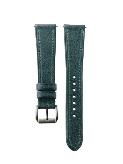 Vitello  Green Watch Band - Leather Merchant 